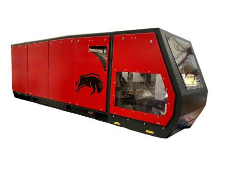 Mágneses szeparátor excentrikusan elhelyezett rotorral (ECS-E BUFFALO