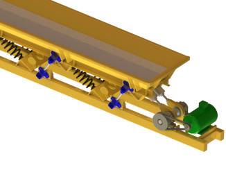 Sajátfrekvenciás rezgő szállítók